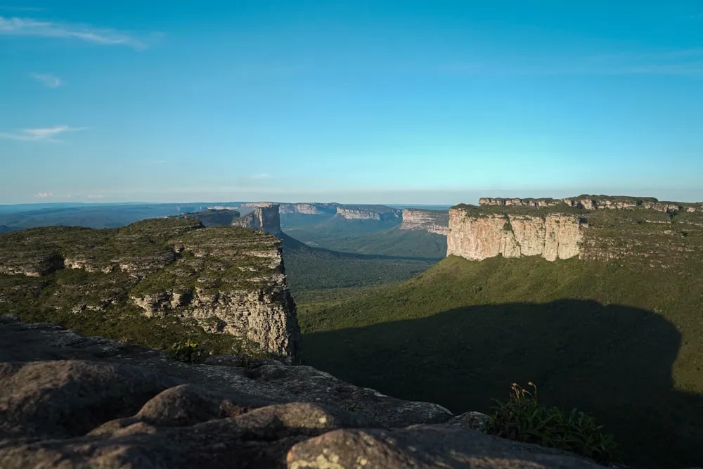 Cachoeira e paisagem da Chapada Diamantina, Bahia
